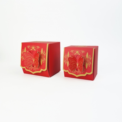 蝴(hu)蝶鎖扣喜(xǐ)糖盒